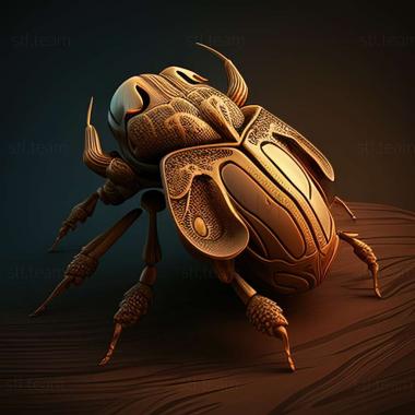 3D модель Lebia cruxminor (STL)